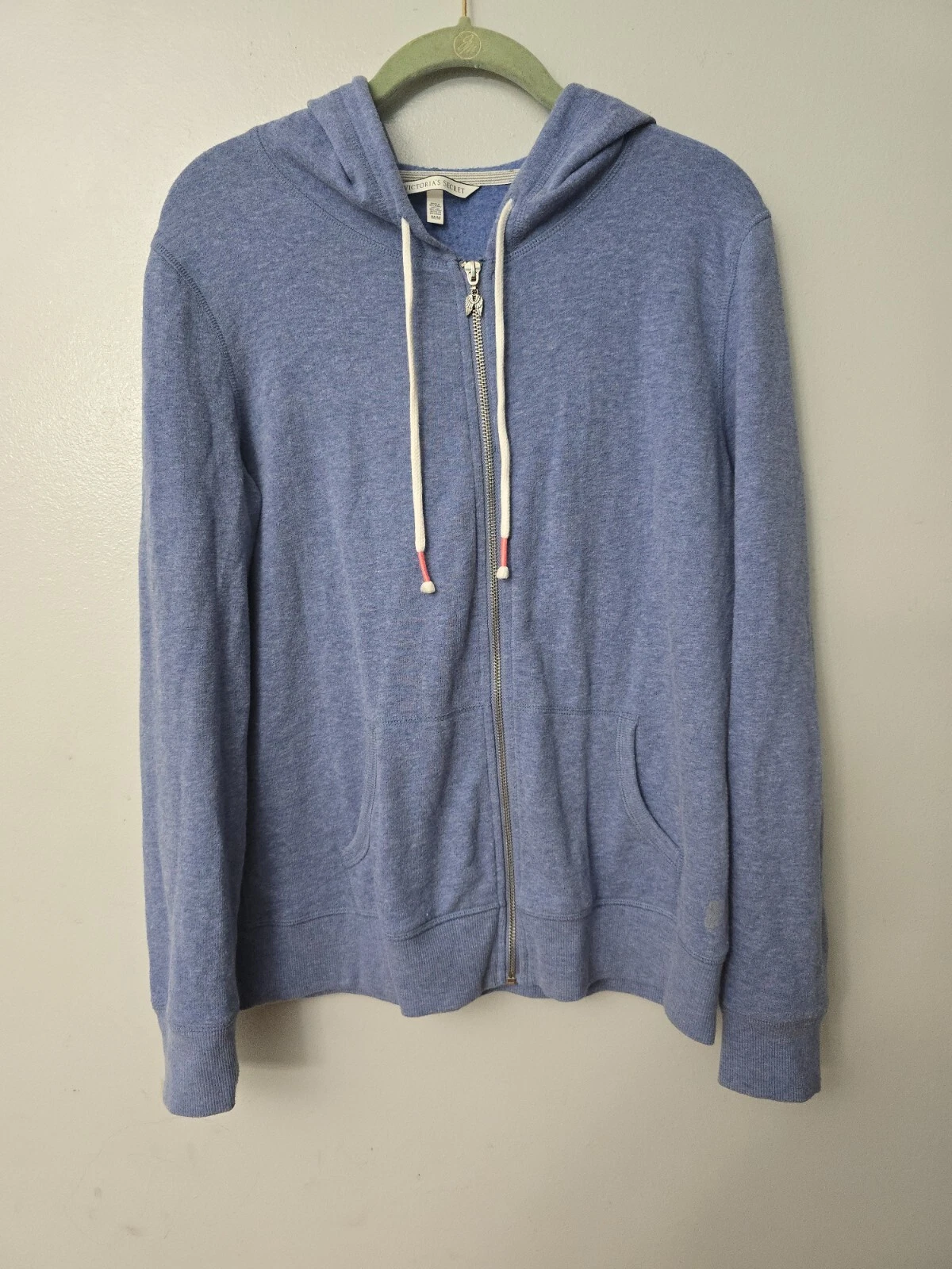 UNDERCOVER Giacca con cappuccio vintage rara Y2K VS Victoria Secret ROSA invecchiata ala d'angelo M