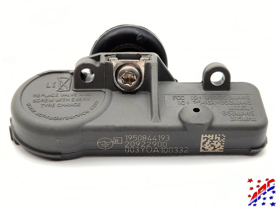 Juego Completo de 4 Genuinos OEM GM Snap-in TPMS Kit de Sensores de Presión de Neumáticos Foto 4 de 4