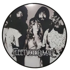 Fleetwood Mac - Band Photo Picture Disc - Real Vinyl 12" - Upcycled Wall Art