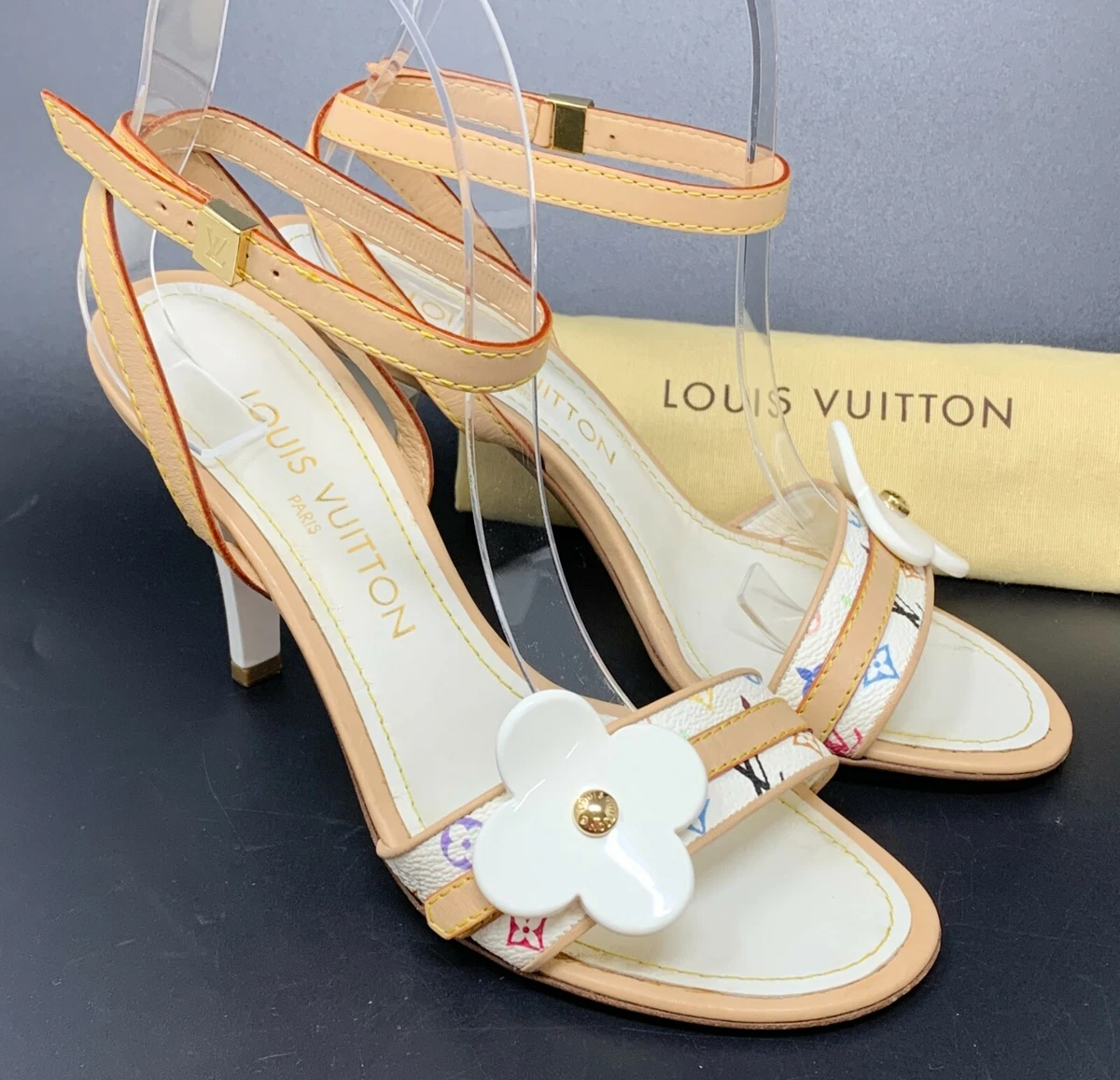 louis vuitton sandals heels