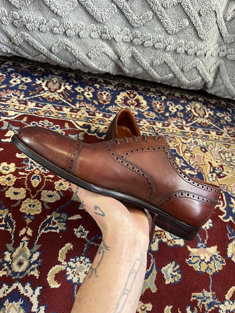 Paul Stewart stuarts choice Brown Leather Mens Lace Up Shoes 