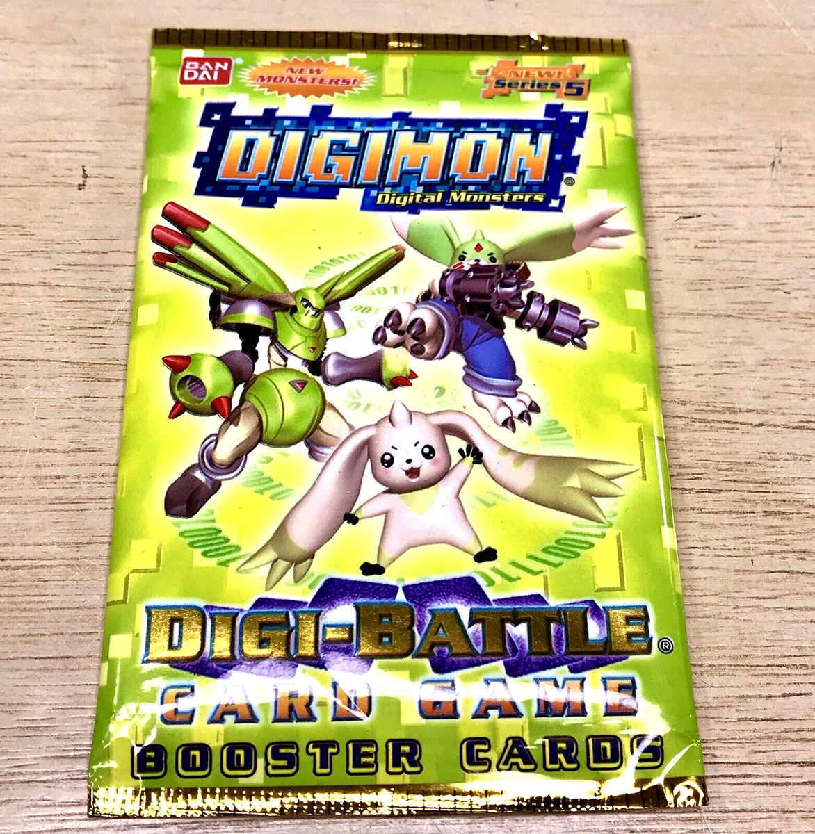 Digimon Digital Monster Series 5 Ban Dai Digi Battle Booster Card X8 Set  Sealed | eBay