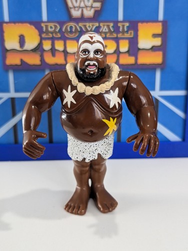 WWF Hasbro Kamala - WWE Mattel LJN Vintage Titan S...