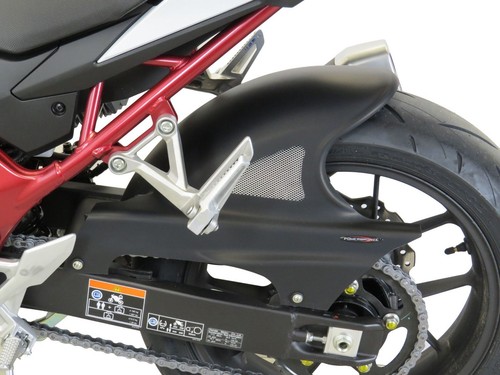 Passend für Honda CB750 Hornet 2023 > glänzend schwarz & silber Netz hinten Umarmung Powerbr - Bild 3 von 5