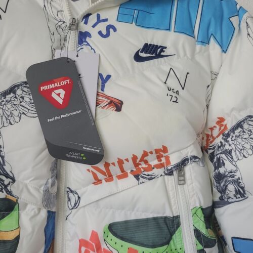 Nike Storm-Fit Bold School Windrunner Puffer Jacket FZ2288-133 Size M - Picture 10 of 10