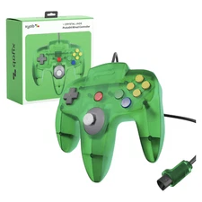 XYAB PROTO64 Wired Controller for Nintendo 64 N64 - Crystal Jade