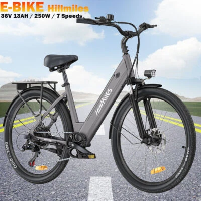 Hillmiles 26 Zoll Mountainbike Elektrofahrrad 250W E Bike 36V 13AH eBike