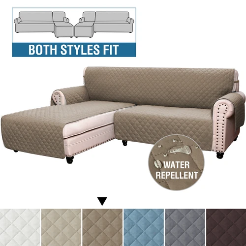 Eck Schlafsofa Bezug Wende Schnitt Chaiselongue Wasserdicht Schutz L Form - Bild 66 von 134