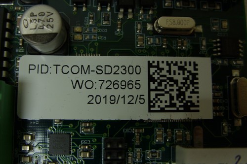 Tyco Security - TrueCom Supervision IP Dialer PCB Board Assembly TCOM-SD2300 - Picture 13 of 18
