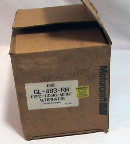 Ford Motorcraft Alternator GL-483-RM F6PZ-10346-AERM1 - Picture 5 of 6
