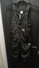 Zeroxposur - Unisex Black Snow Bibs Size 6/6x