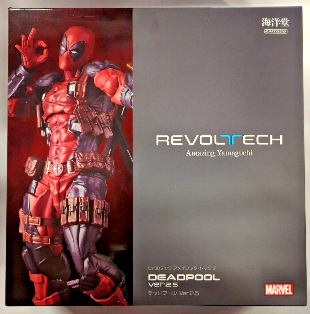Kaiyodo Revoltech Increíble Yamaguchi Deadpool Ver.2.5 Truco Ultra Articulado