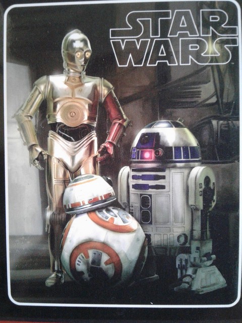 And Bb8 C 3po Disney Star Wars Super Soft Plush Twin Size Sherpa Blanket R2 D2