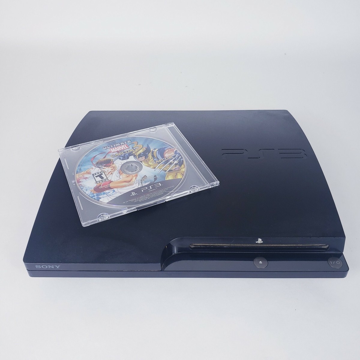 Sony PlayStation 3 PS3 120GB Black Console & Marvel vs
