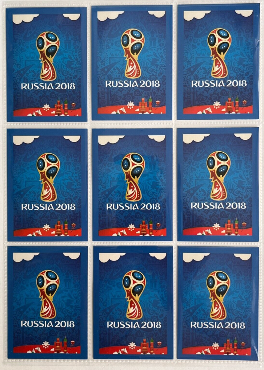 2018 FIFA World Cup RUSSIA Cards - Full Set 40/40 Peru Mbappe