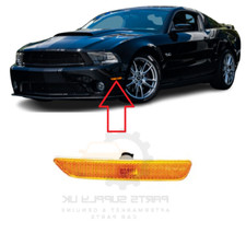 Neu Für Ford MUSTANG 2010 - 2015 Vorne Stoßstange Seitenblinker Orange Links N/S