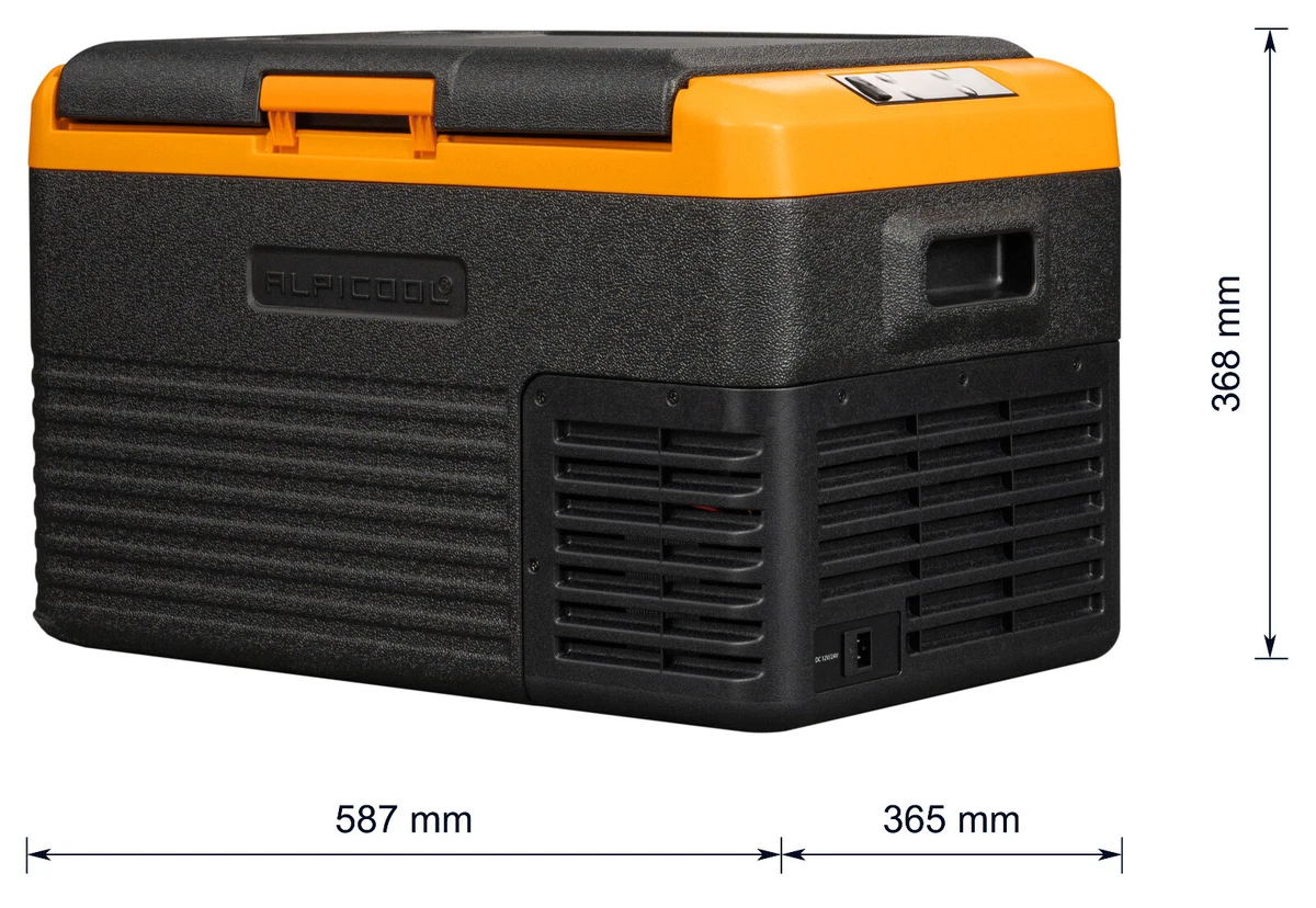 EchoSmile Cooler Portatile 35L/37qt – Scatola Termica Isolata Per Campeggio, Picnic E Spiaggia, Resistente, Con Portabicchieri E Tappo Di Scarico