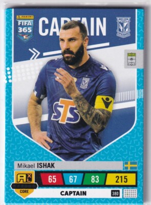 Panini FIFA 365 2023 Karte Nr. 380 Mikael Ishak Captain