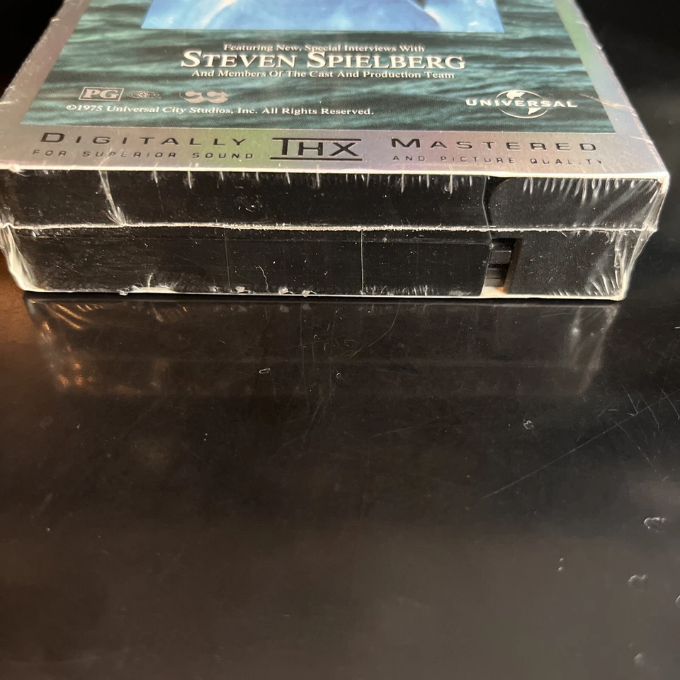 Jaws Vhs Sealed Universal Watermark Widescreen Edition - Image 4 of 4