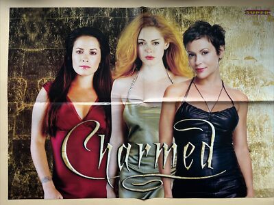 Charmed Alyssa Milano Holly Marie Combs Rose McGowan & Steeve Estatof A2 Poster