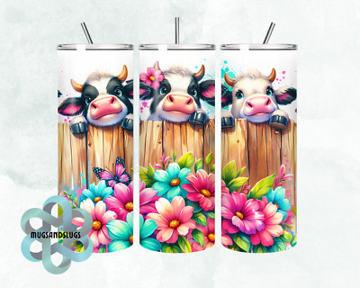 Kuh 20oz hell bunte Becher Trinkflasche, Schmetterlinge