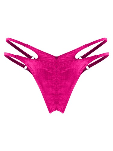 DE Sexy Damen Low Rise Micro Tanga/G-String Mini Höschen/Slips Unterwäsche Tanga - Bild 27 von 45