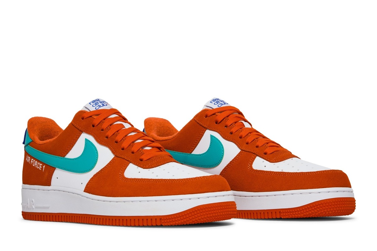 Nike Air Force 1 07 LV8 Athletic Club - Rush Orange Washed