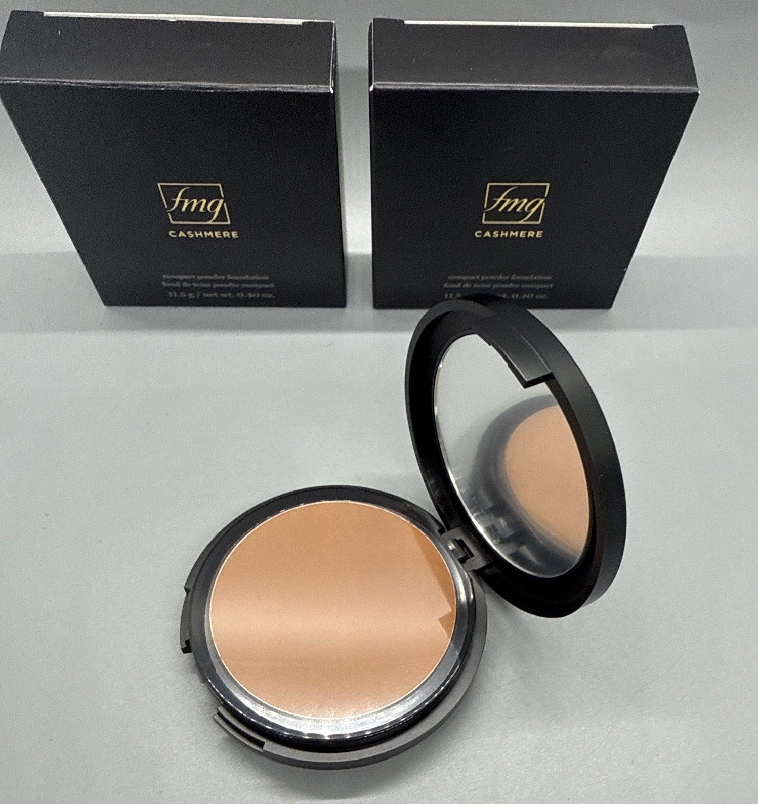 LOT OF 2 Avon Fmg Cashmere Complexion Compact Powder Foundation W180 New Boxed