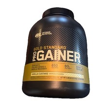 Gold Standard® Pro Gainer, Vanilla Custard, 5.09 lb (2.31 kg) 4/27 14.73 per gallon