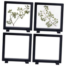 Framendino Black 3D Floating Frame Display Case 5.5 x 4 Pack 5.5 X 5.5 X 0.8"