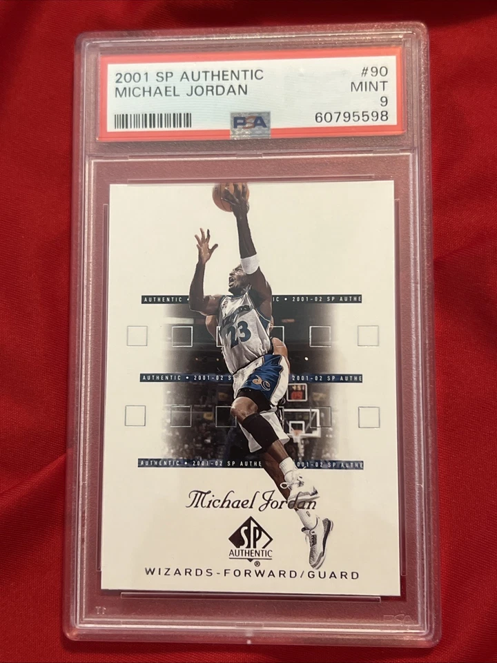 2001 SP Authentic Michael Jordan #90 PSA 9 - Image 4 of 4