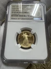 2021-W $10 Gold Eagle 1/4 oz Type 2 Proof NGC PF69 Ultra Cameo - T-2 Reverse