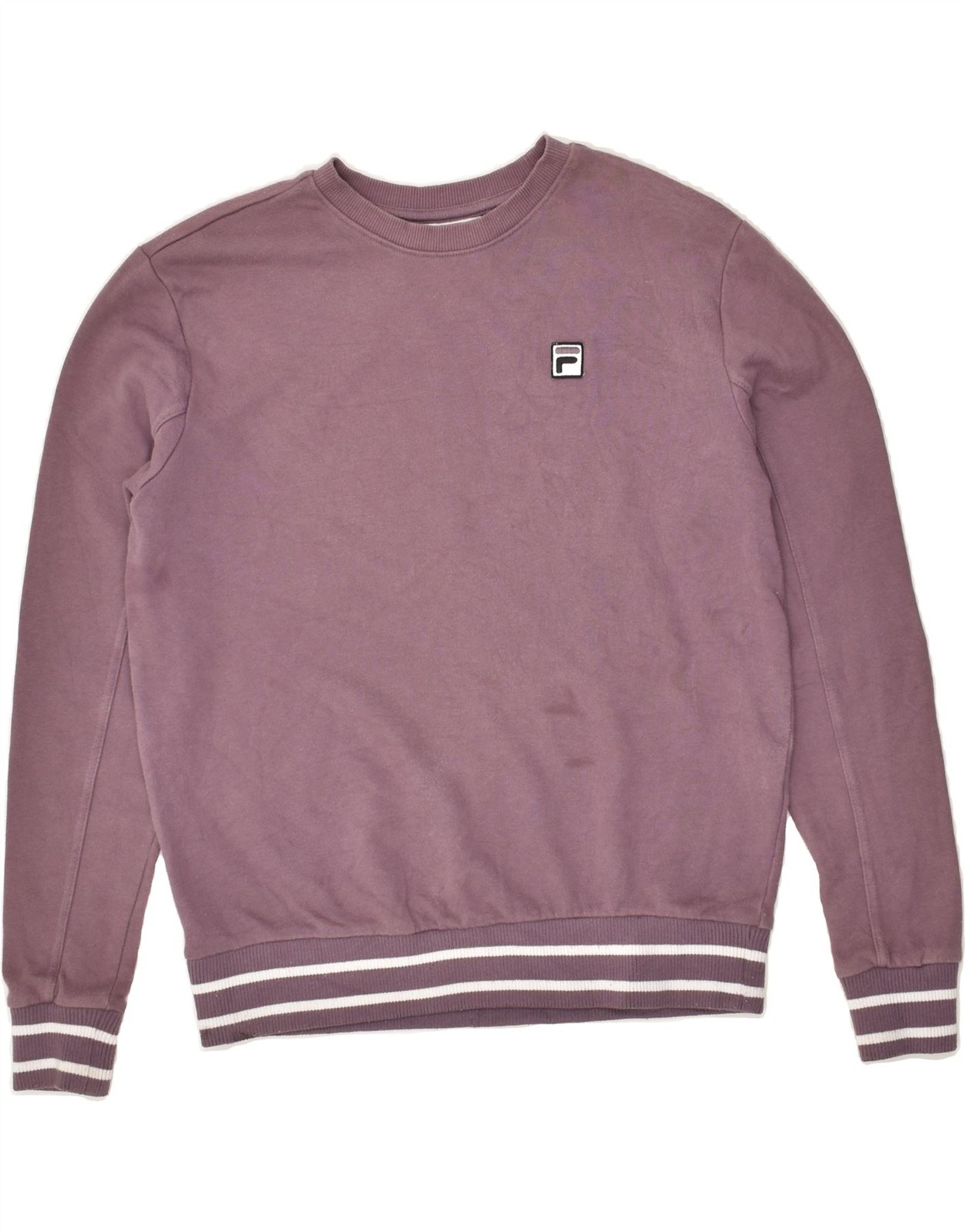 FILA maglione donna con cappuccio UK 14 viola medio AO08