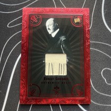 2025 Pieces Of The Past Robert Goddard Relic Card Red /25