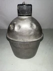 WWII WW2 US Military Steel Canteen Dated 1945 S.M. Co.