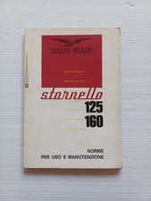 Moto Guzzi Stornello 125 - 160 1971 manuale uso manutenzione libretto originale