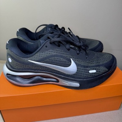 Nike Journey Run Running Shoes Mens 8.5 Black Metallic Silver IM3374-001