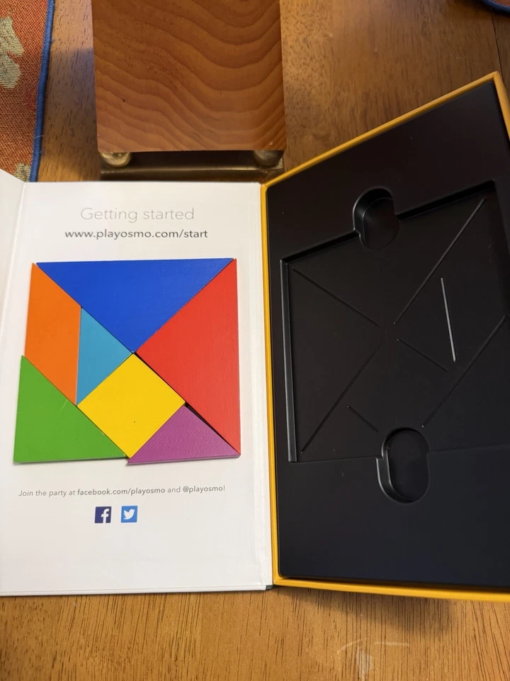 Nuevo OSMO Genius Kit para Apple iPad Tangram Palabras Números Newton Juegos Dibujo Foto 3 de 4