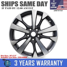 New 18" Alloy Replacement Wheel for Nissan Altima 2016 2017 2018 Rim 62720