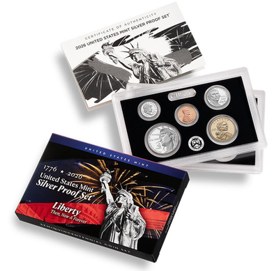 USA - 2026S US Mint Semiquincentennial Silver Proof Set - Pre-Sale