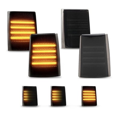 Bestview Sequential Amber LED Front Corner Side Marker Turn Light for 1988-19...