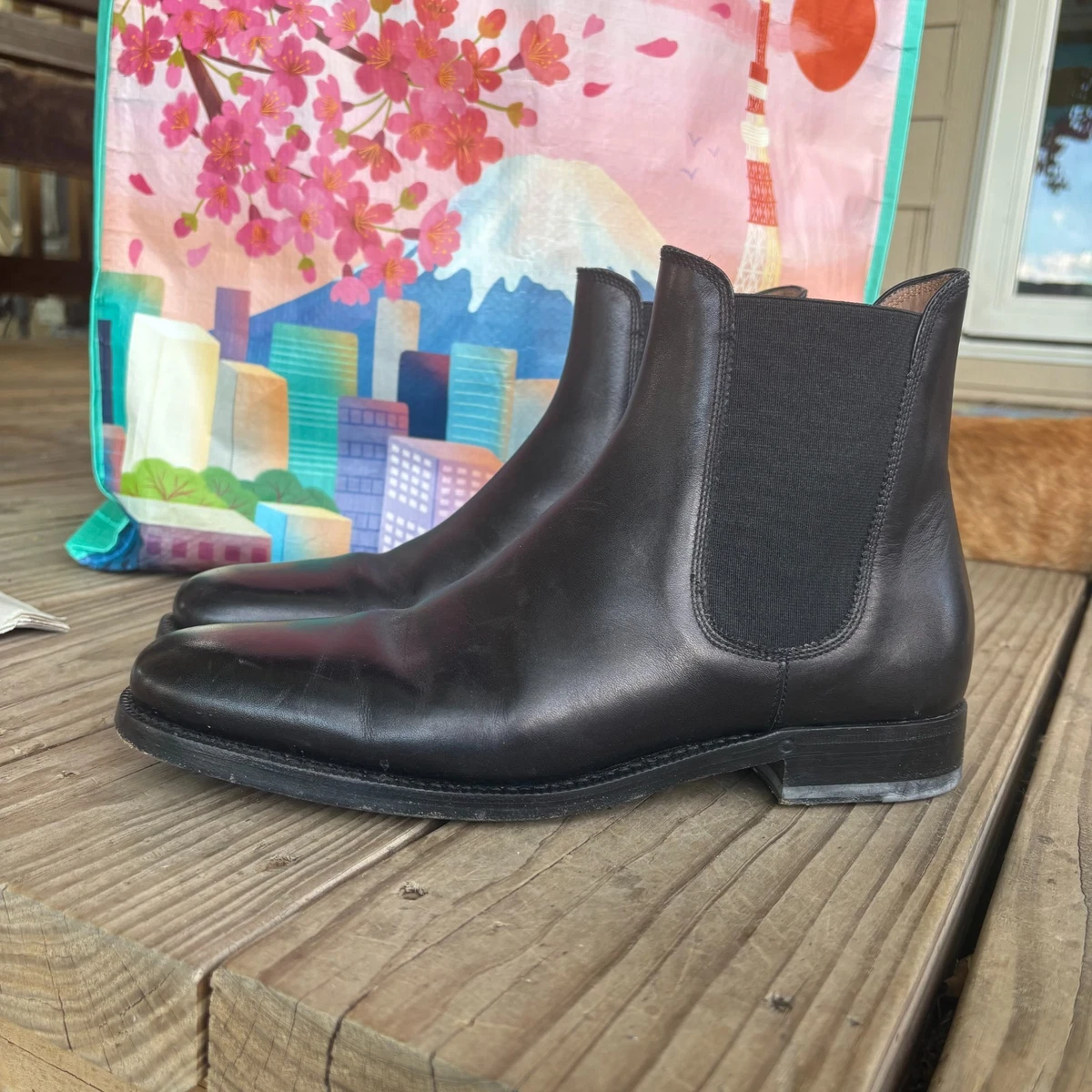 Ralph Lauren Purple Label Black Boots for Men for Sale  display picture 1