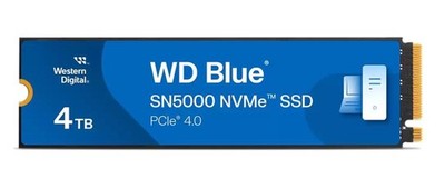 Western Digital W128925049 WDS400T4B0E Blue Sn5000 4TB M.2 PCI Express 4.0 ~E~