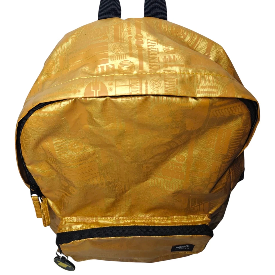 Mochila Bolso Libro Nixon X Star Wars Tillys Oro Raro 100% Poliéster C2701SW Foto 2 de 4