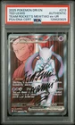 PSA Signed Ted Lewis Team Rocket's Mewtwo ex 213/182 Sv10: Destined Rivals Holo