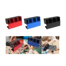 Card Deck Gathering Deck Box Versatile PU Leather Game Card Box Sturdy Holds 300