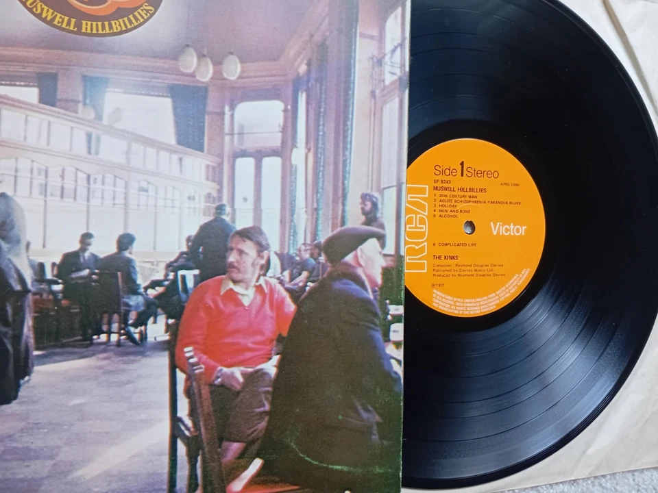THE KINKS-Muswell Hillbillies, Vinyl LP, SF8243, Ist Pressing, UK, 1971, Stereo - Image 2 of 4
