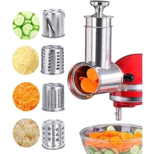 Salad Maker Attachment for KitchenAid Mixers, Large Slicer Shredder & Cheese 