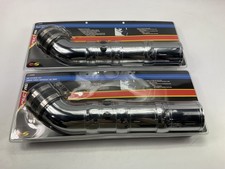 2 Spectre 8208 3 76mm Cold Air Intake Hose Tube Kit Plastic Chrome