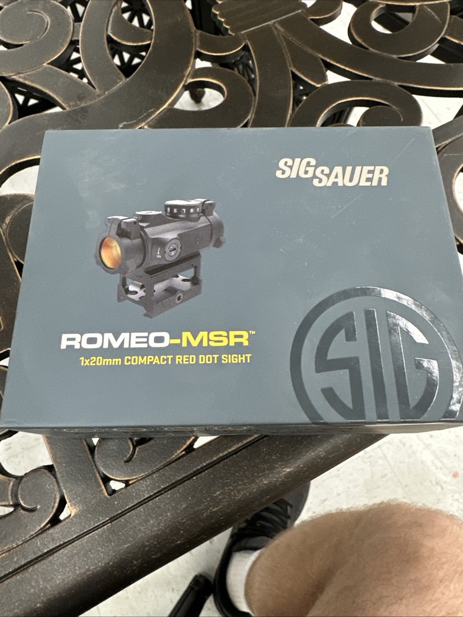 Sig Sauer Romeo-MSR Compact Red Dot Sight, Flat Dark Earth